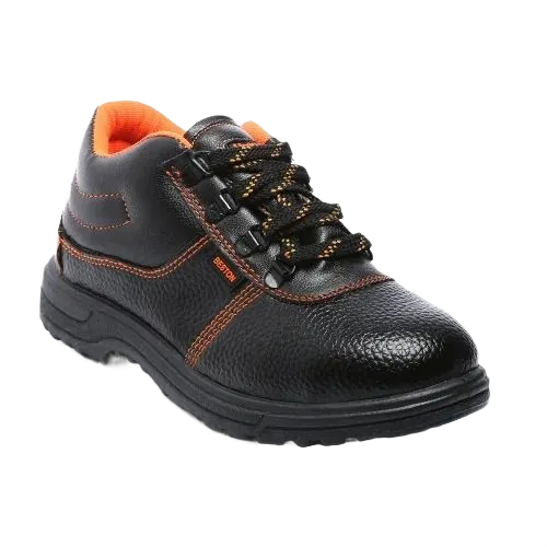 OV-SS02 – Synthetic Leather PVC Safety Shoe (Virgin Sole)